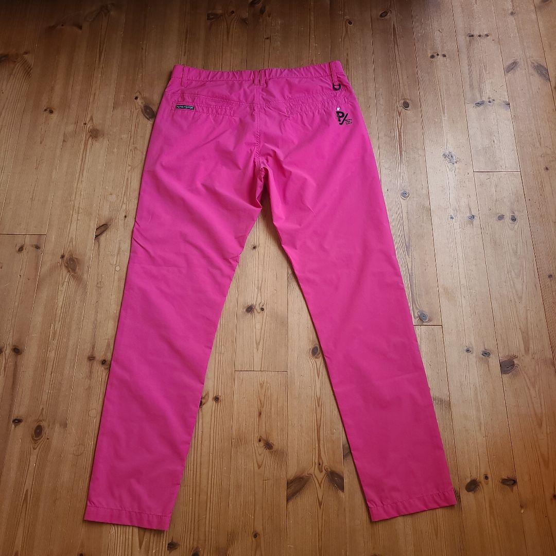 【新品タグ付き】PEARLY GATES ピンク パンツ サイズ7 メンズ