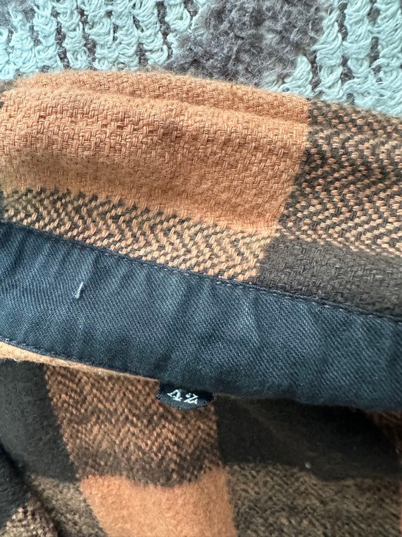 フラットヘッド　ネルシャツ　チェック