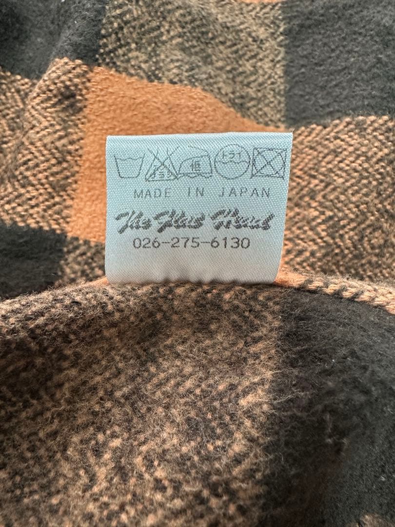 フラットヘッド　ネルシャツ　チェック