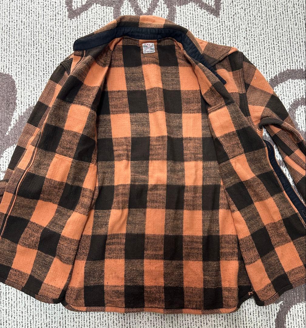 フラットヘッド　ネルシャツ　チェック