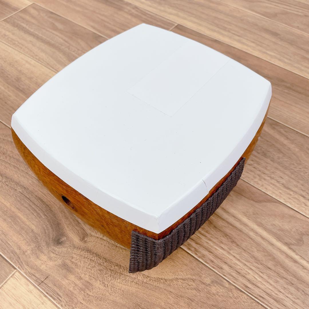 三味線 細棹 紫檀 平溝 丸打胴 人工皮 和楽器