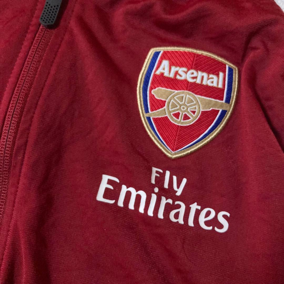 PUMA アーセナル トラックジャケット 刺繍 チームロゴ ユーロサッカー