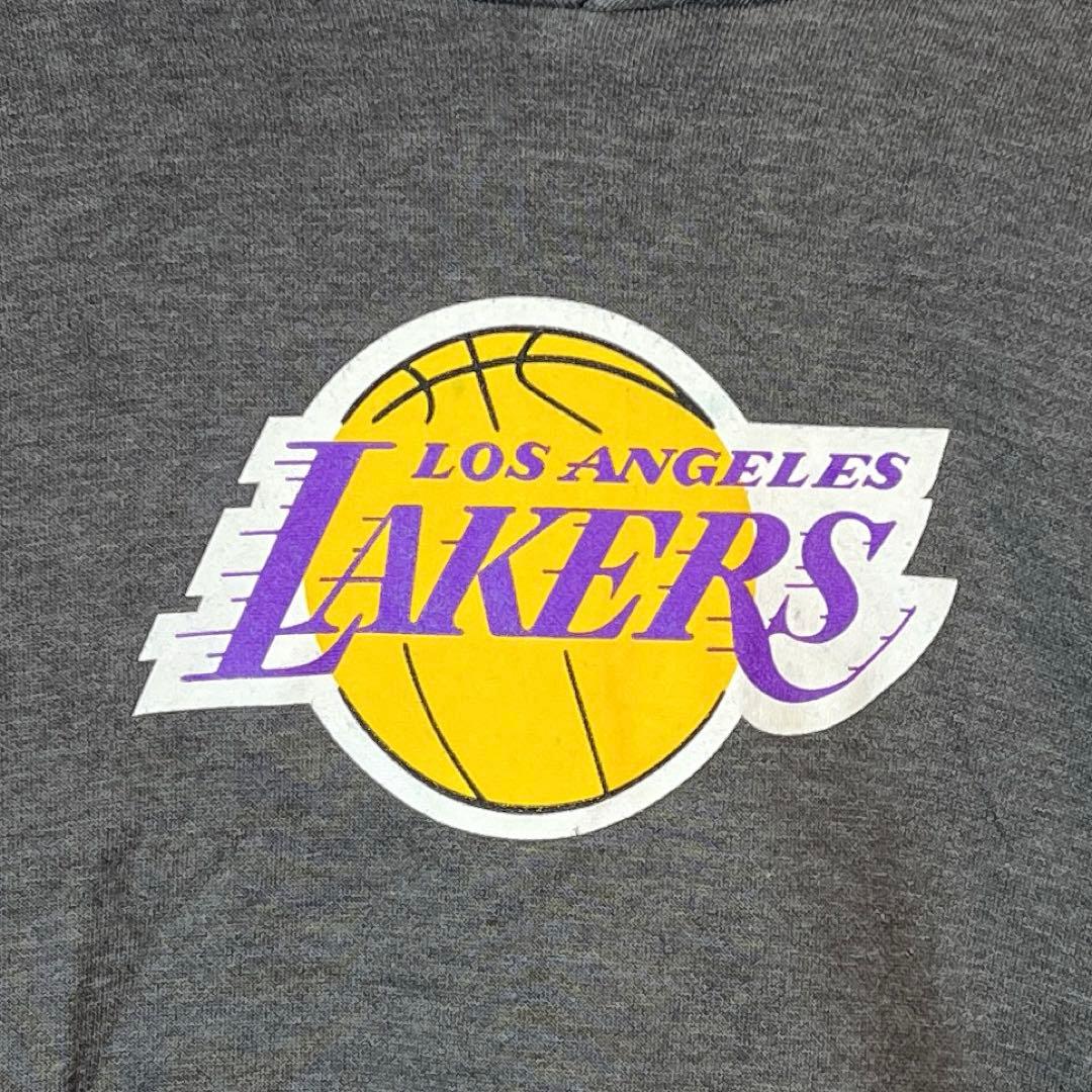 NBA LAKERS オフィシャルパーカー M レイカーズ 古着 - メルカリ
