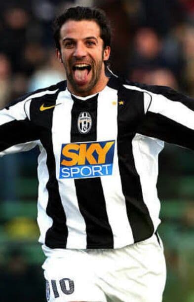 ユベントス♥アレサンドロ・デルピエロ♥レジェンド半袖ユニフォーム