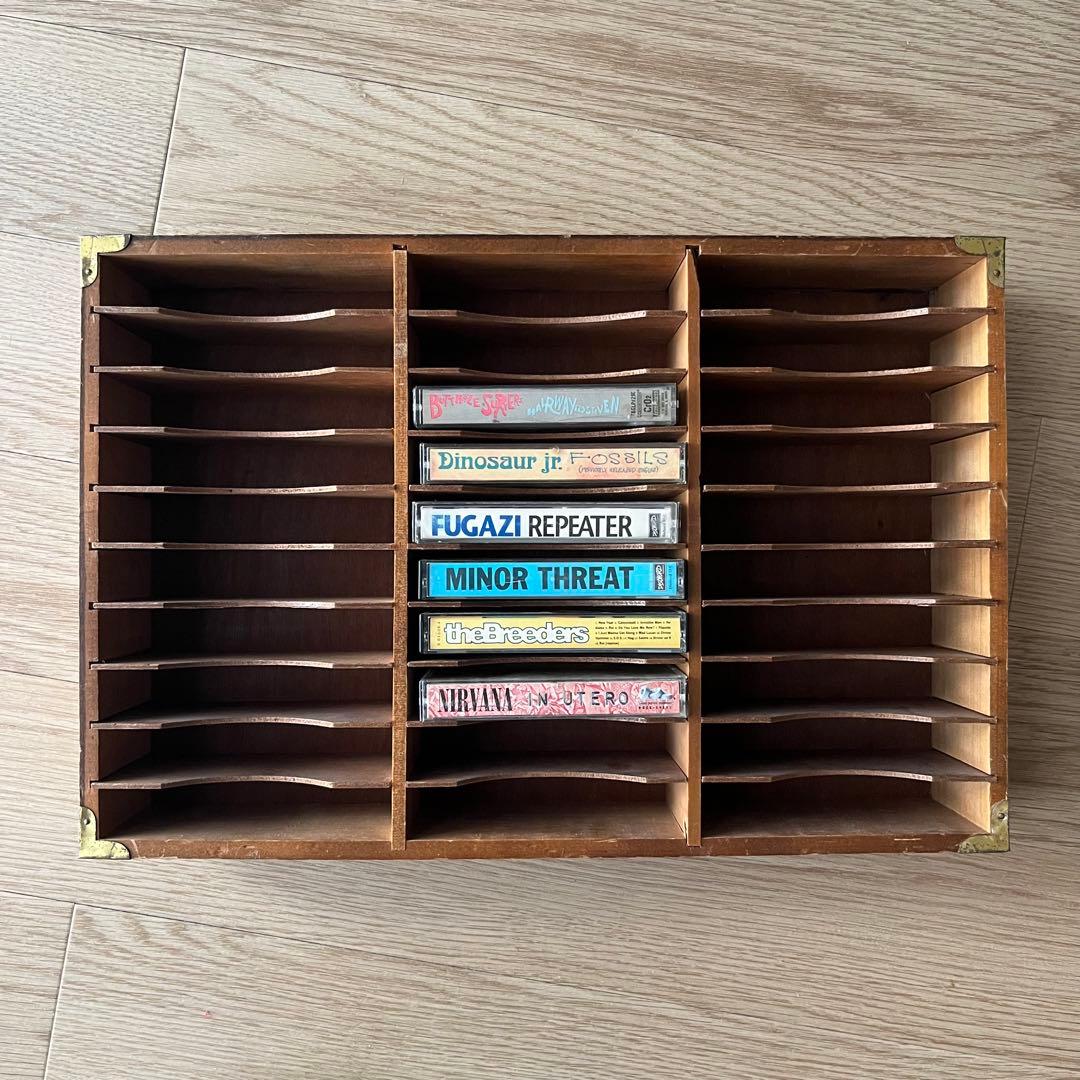 70´s〜80´s カセットテープ ラック