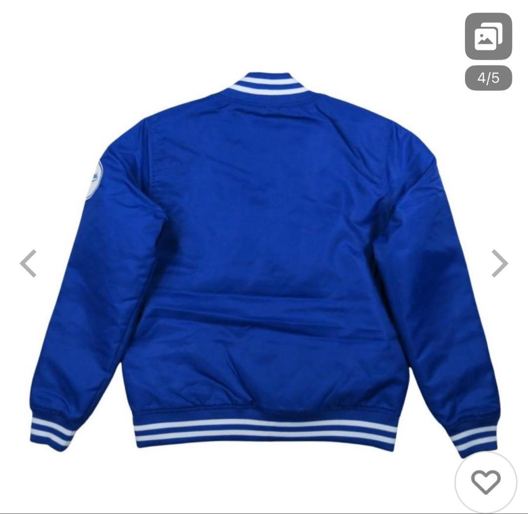 【L】Fanatics Dodgers スタジャン 青