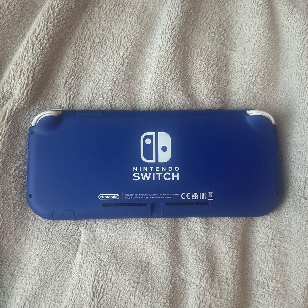 Nintendo Switch Lite ブルー(数回使用)