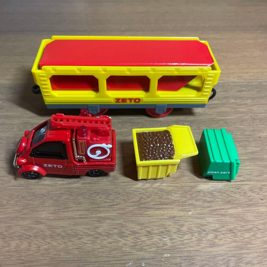 希少 トミカ プラレール 冒険アスファル島 ゼットのせかえセット2 箱