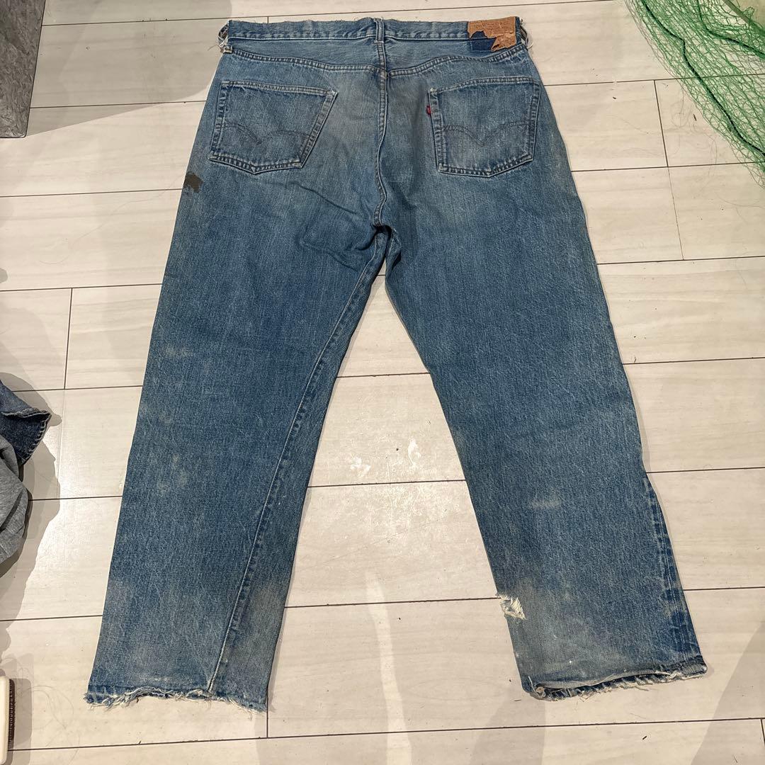 ヴィンテージ極太リーバイス501BIGEオリジナル W40L31 値段交渉可能