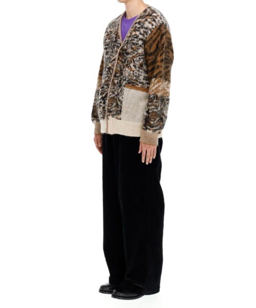 toga virilis モヘア　レオパード タイガーニット