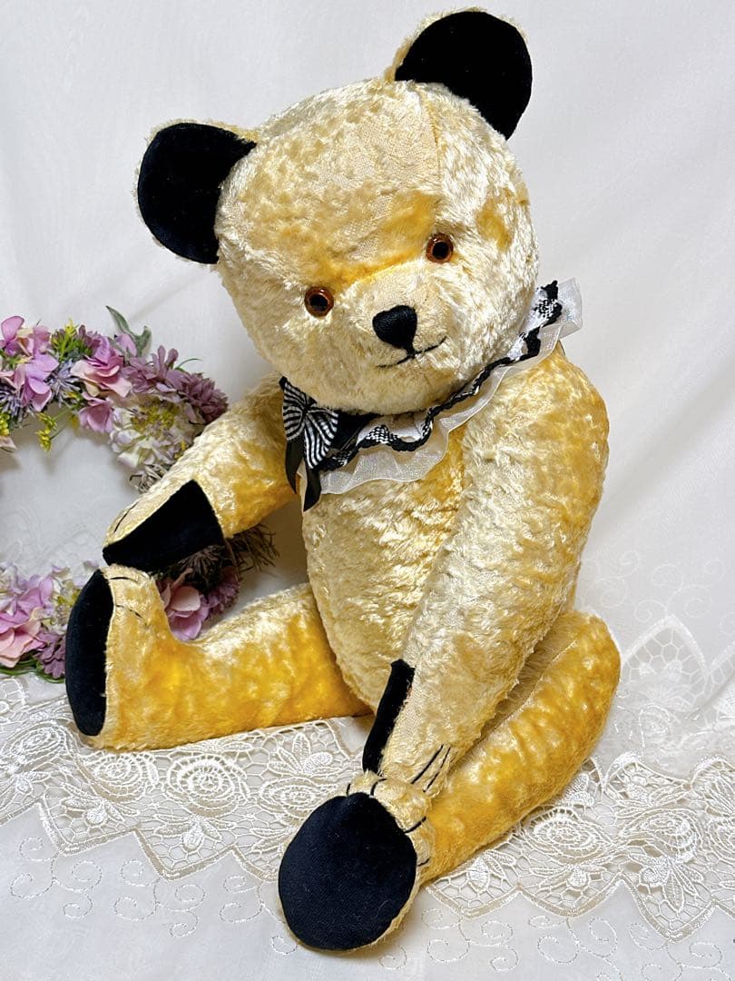 ❤️大きなスーティベア❤️アンティークベア　アンティークテディベア　sooty
