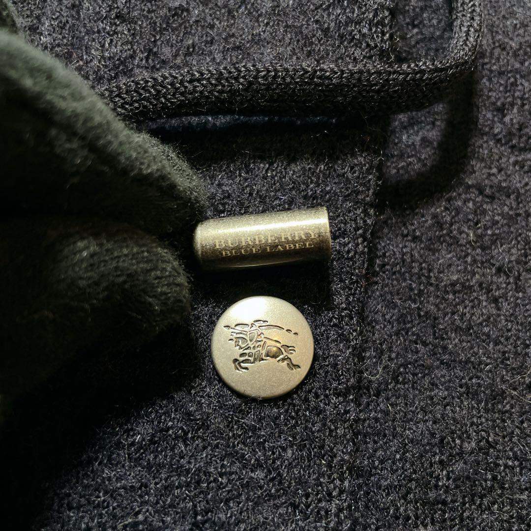 希少✨ バーバリーブルーレーベル スタジャン フード チェック