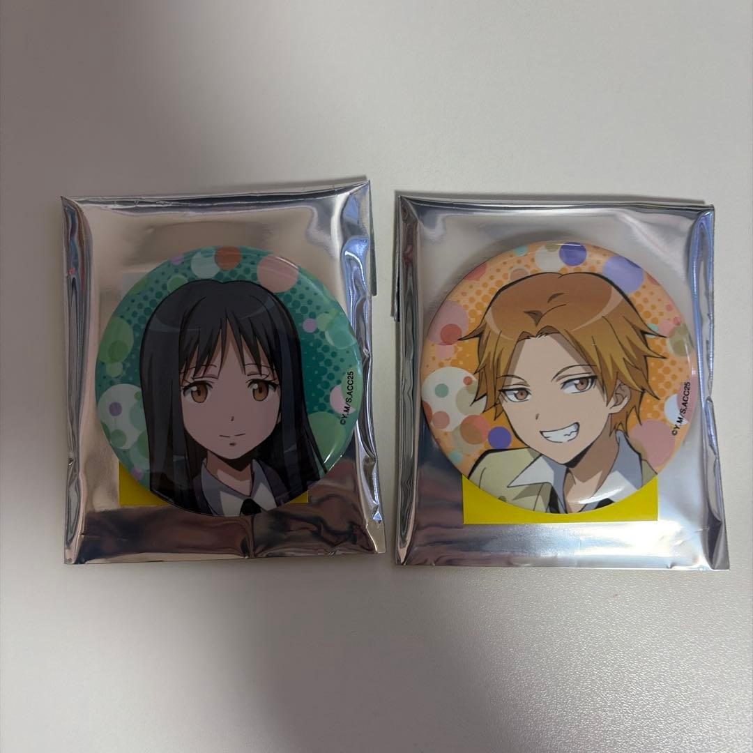 暗殺教室 前原陽斗 神崎有希子 缶バッジ - メルカリ