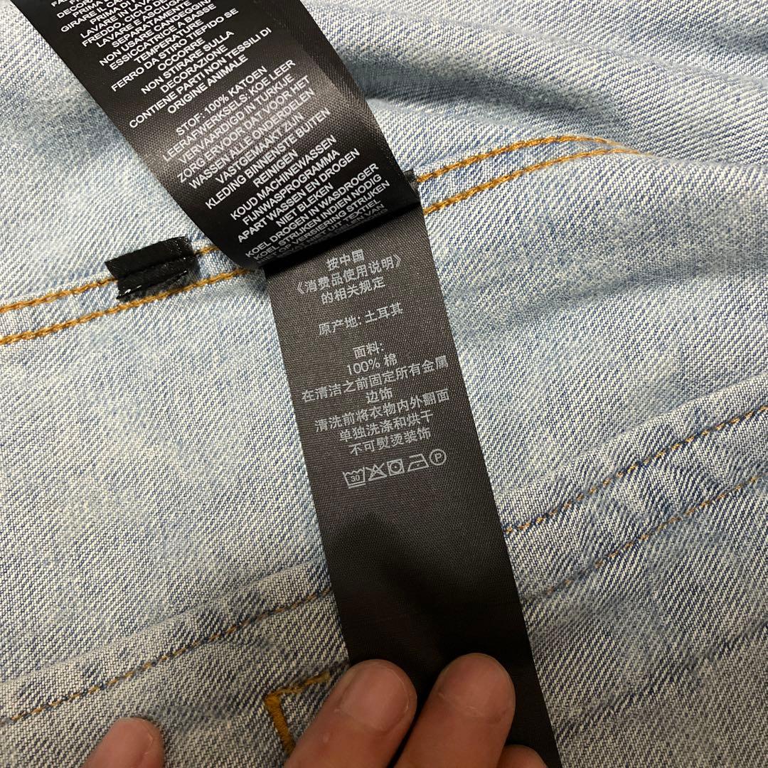 【新品】完売品‼️COACHシグネチャーデニムジャケットミディアムウォッシュタグ付