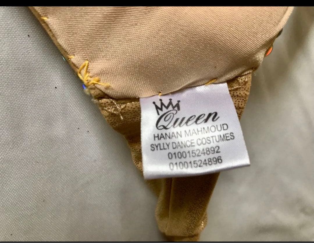 ハナン　Hanan ベリーダンス セットアップ 豪華装飾　衣装
