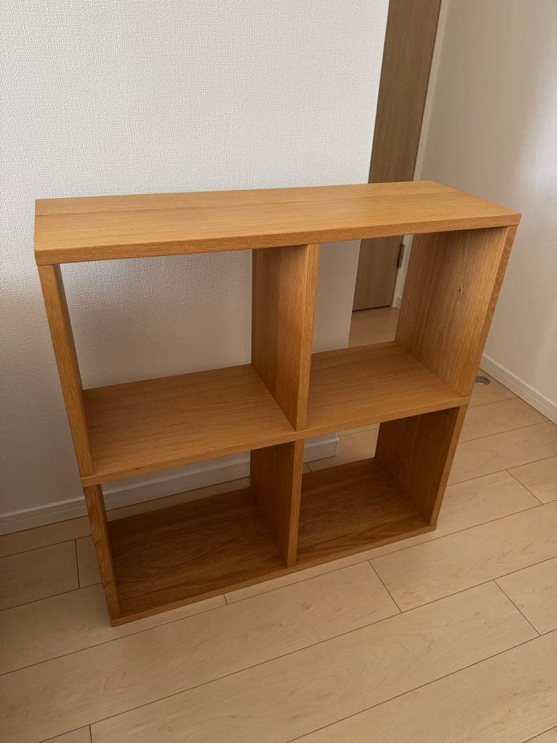 MUJI 無印良品　スタッキングシェルフ　2×2