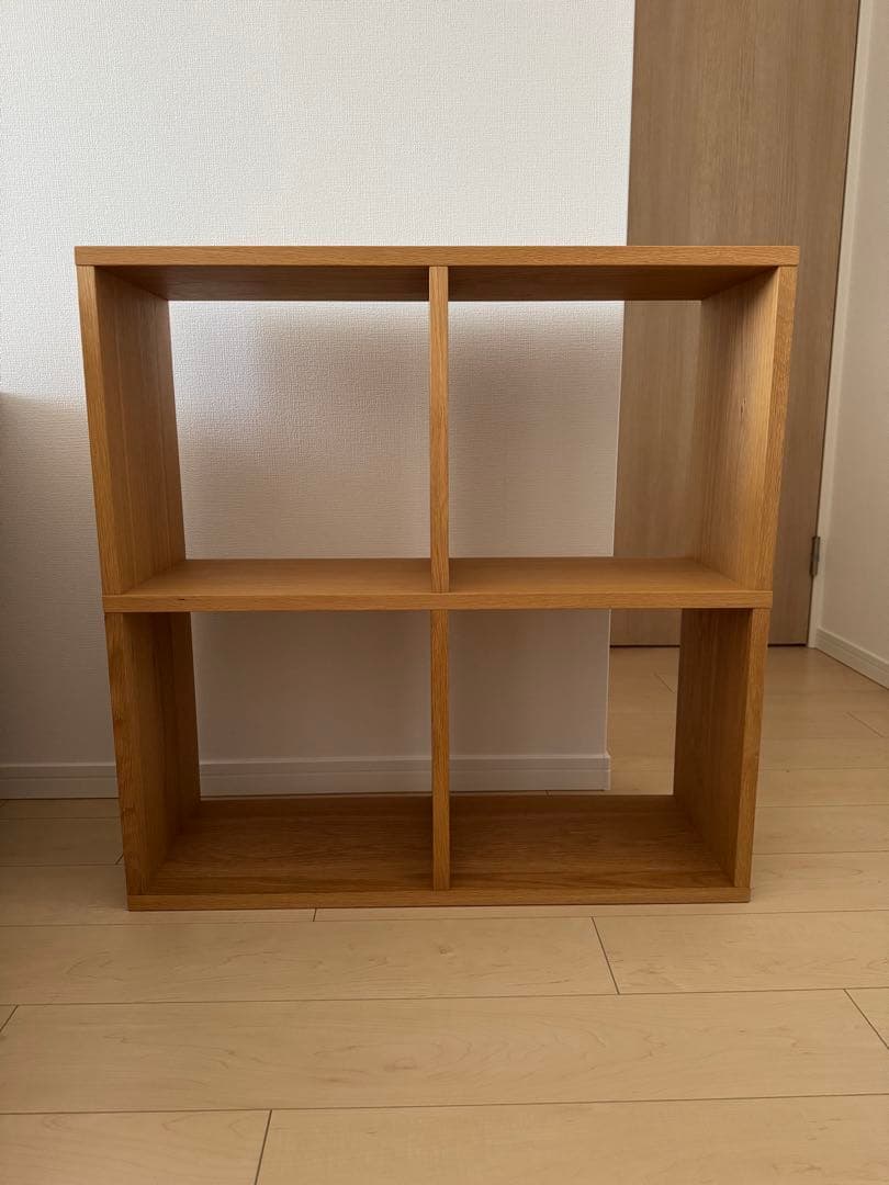 MUJI 無印良品　スタッキングシェルフ　2×2