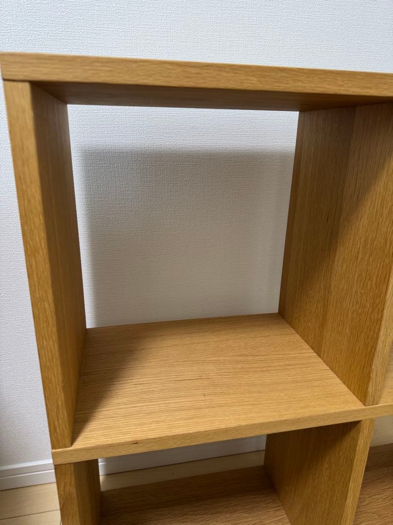 MUJI 無印良品　スタッキングシェルフ　2×2