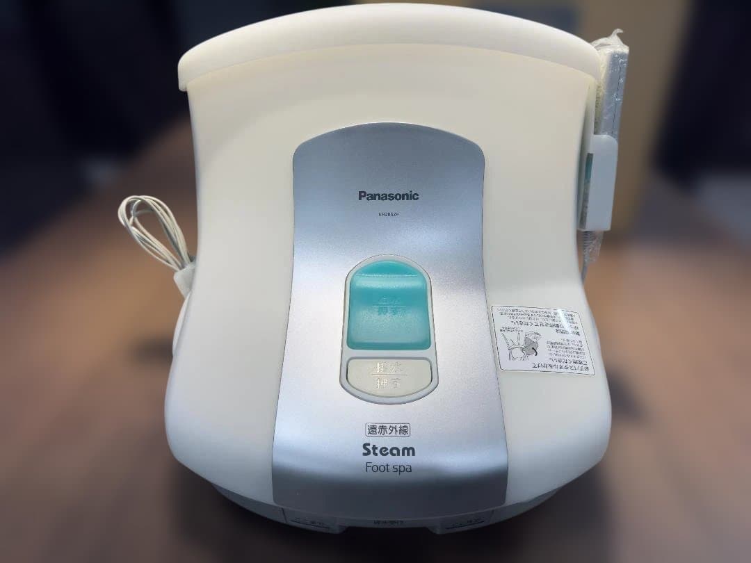 スチームフットスパ(遠赤外線ヒーター付) EH2862P-W - メルカリ