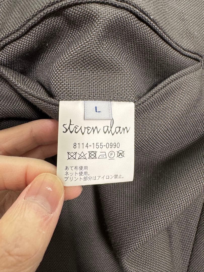 Baja　マットクロス インツープリーツ ドレス トラウザーズ