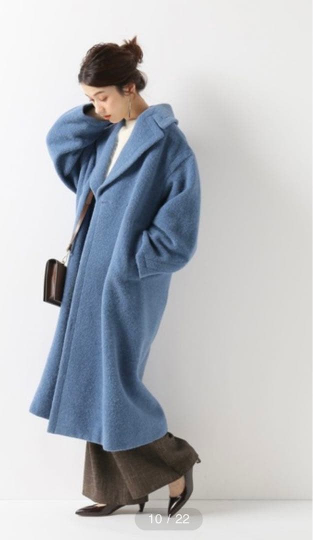 セール中！！イエナ ラブークル アルパカシャギー オーバーコート