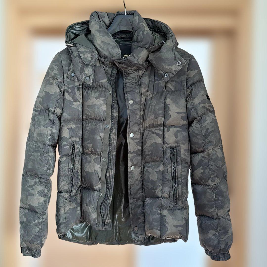 タトラス 迷彩柄フード付きダウンジャケット - メルカリ