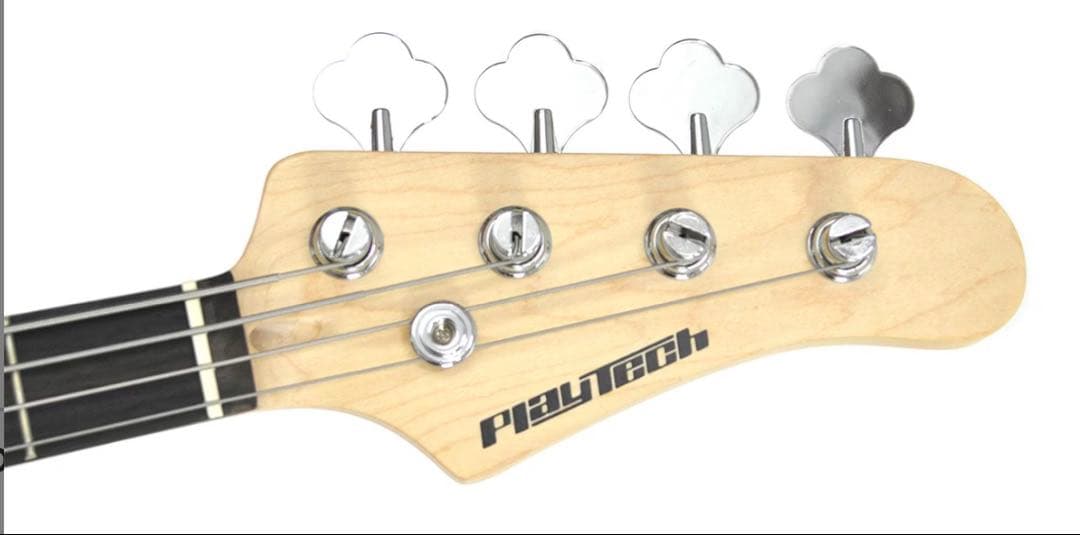 Playtech ゴールド ベースギター 即日発送