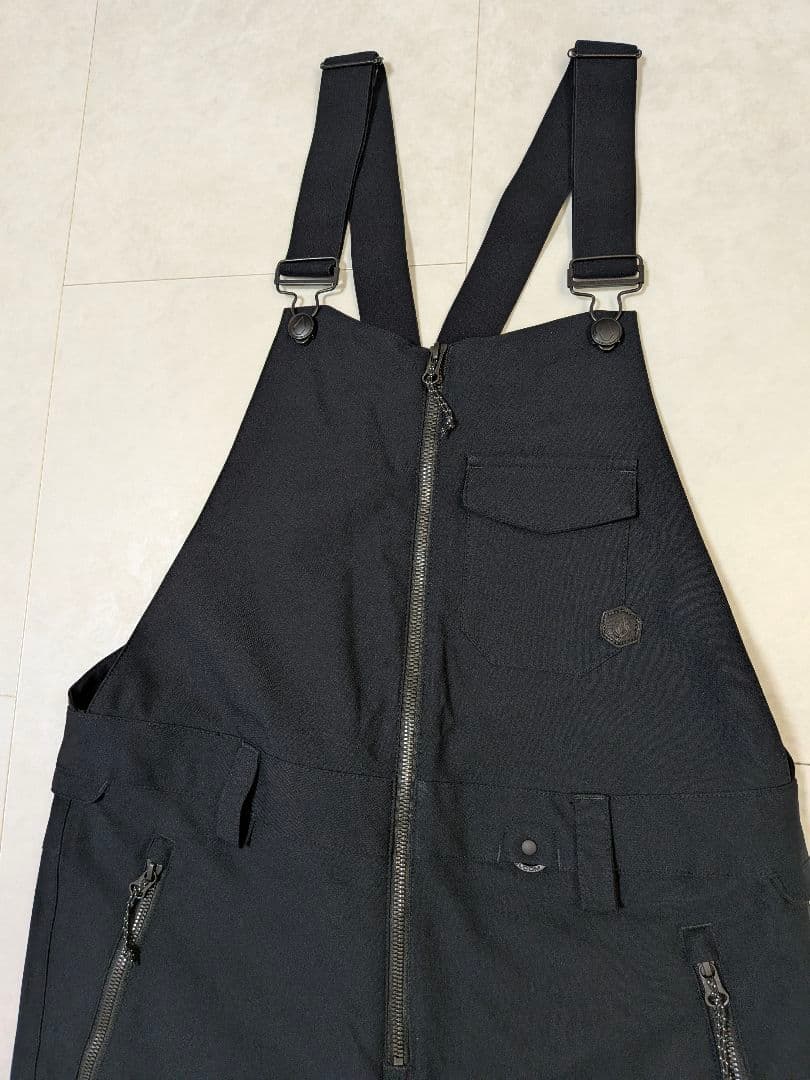volcom リブパンツ オーバーオール スノーボードウェア