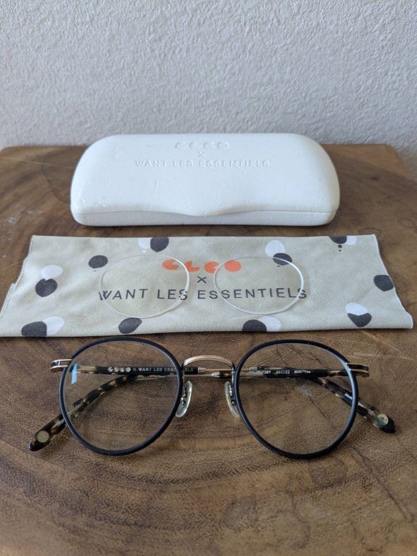 Garrett Leight×want Les Essentiels　サングラス