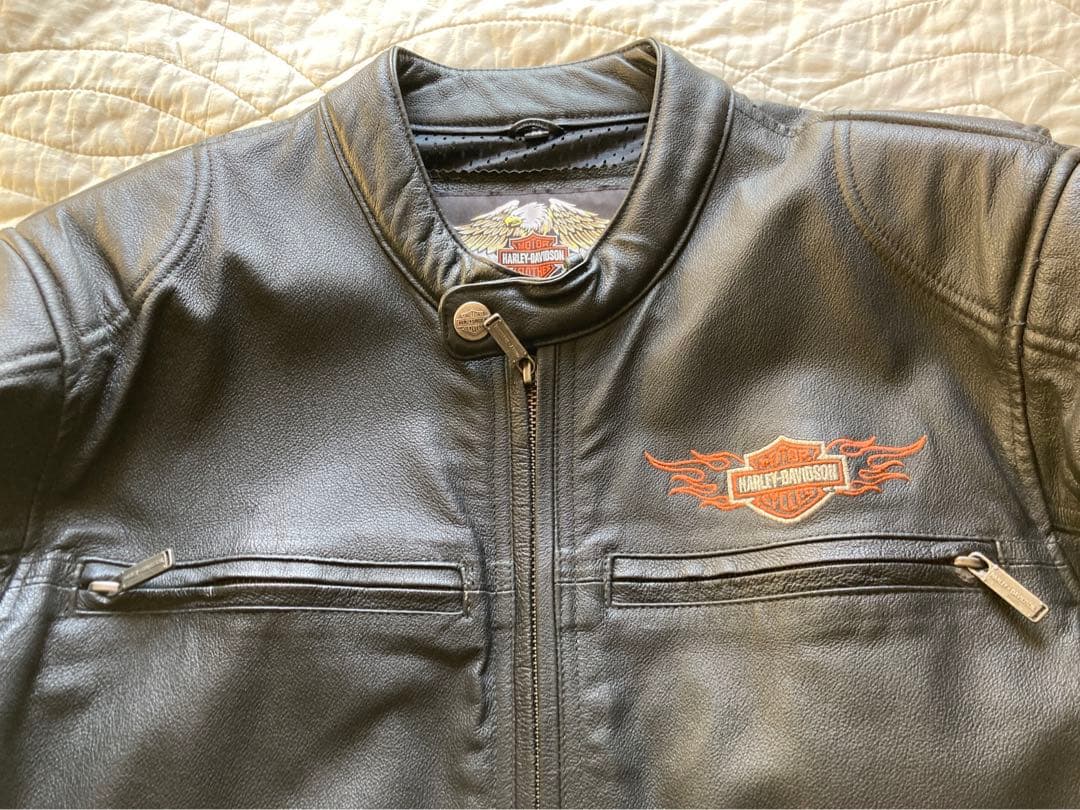 メンズ　ハーレーダビットソン　レザージャケット　サイズM