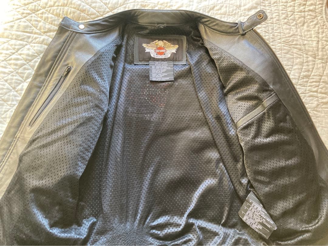 メンズ　ハーレーダビットソン　レザージャケット　サイズM