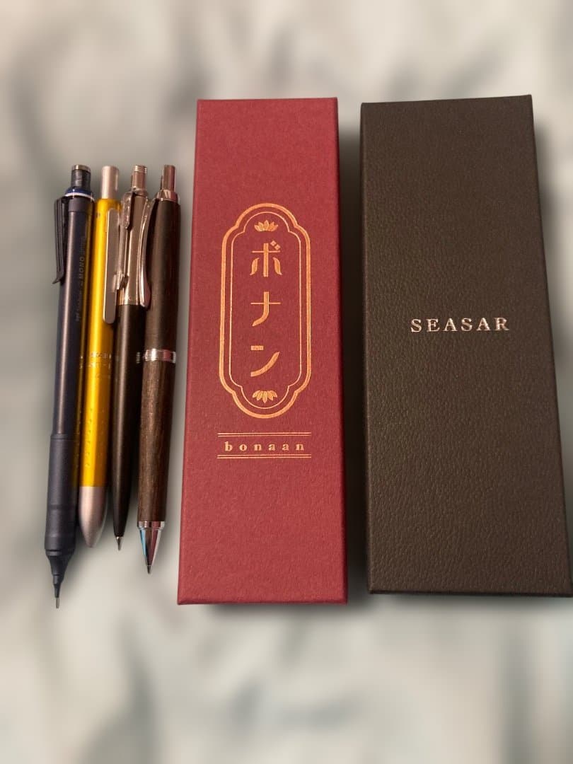 文房具まとめ売り ボナンペン花梨瘤杢 sesar グラビウム