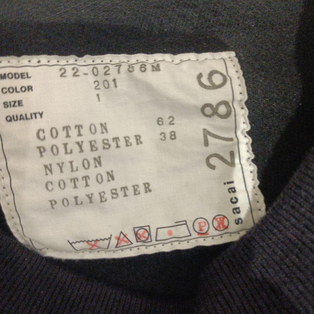 a*j様 sacai スポンジスウェット2022SS