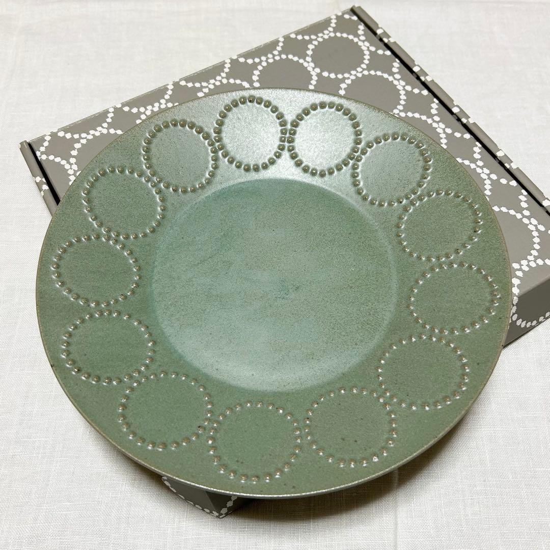 ミナペルホネン タンバリン プレートL グリーン - メルカリ