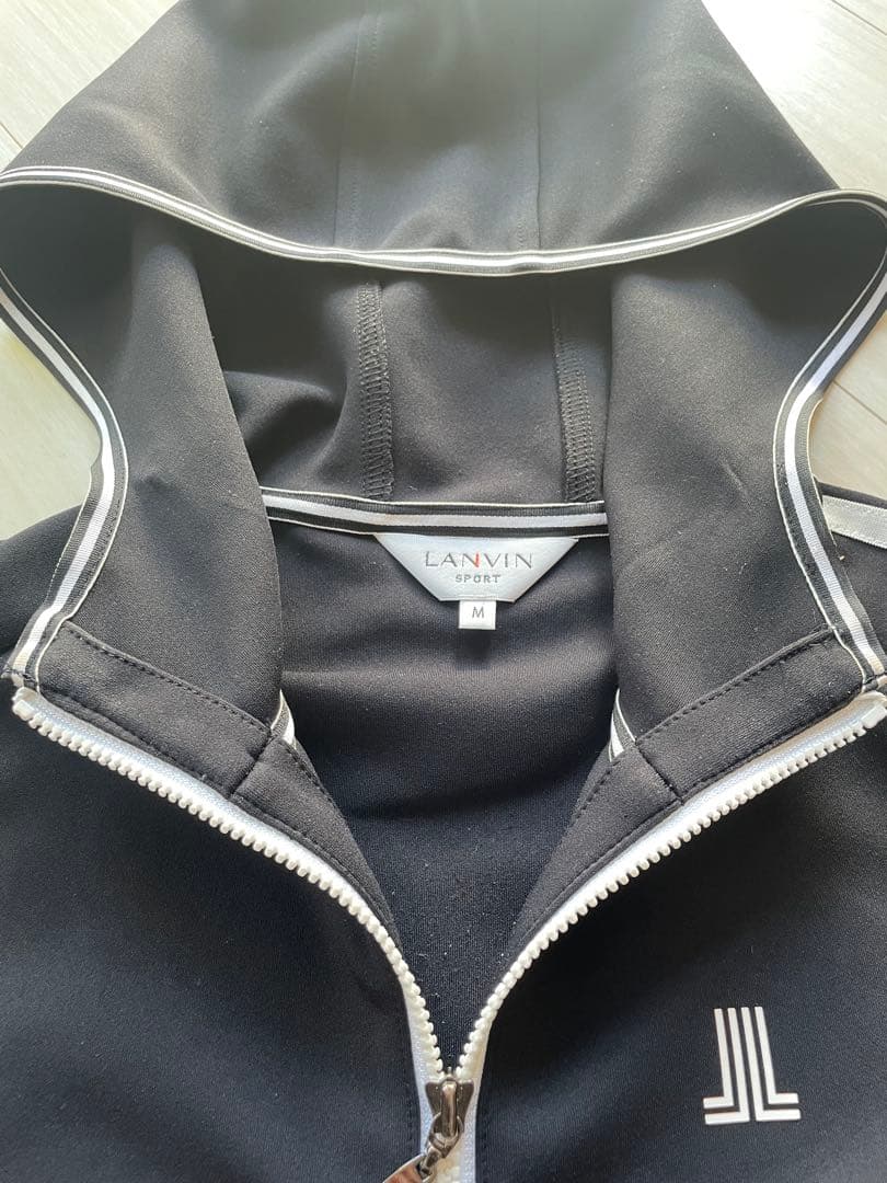 ランバンスポール LANVIN SPORT パーカー ブラック系 低 価