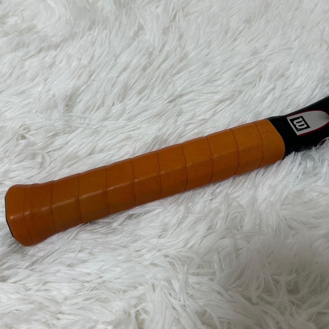 【極美品】Wilson ケー プロ ツアー 96 RED テニスラケットケース付