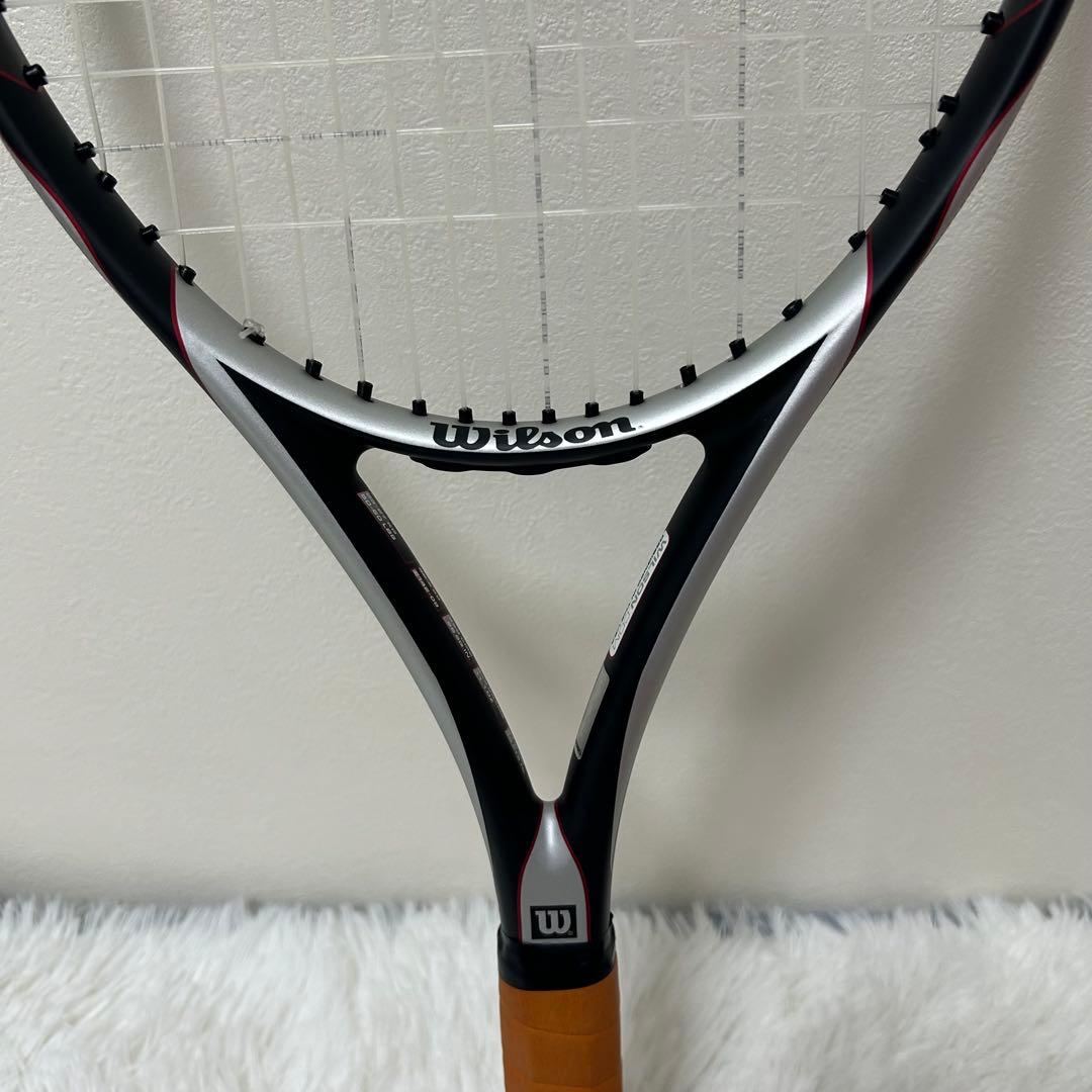 【極美品】Wilson ケー プロ ツアー 96 RED テニスラケットケース付