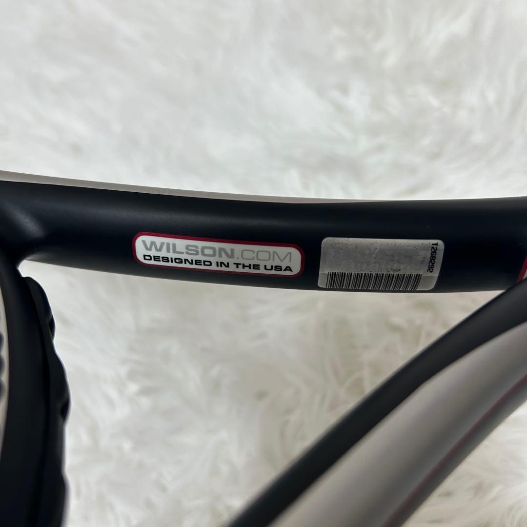 【極美品】Wilson ケー プロ ツアー 96 RED テニスラケットケース付