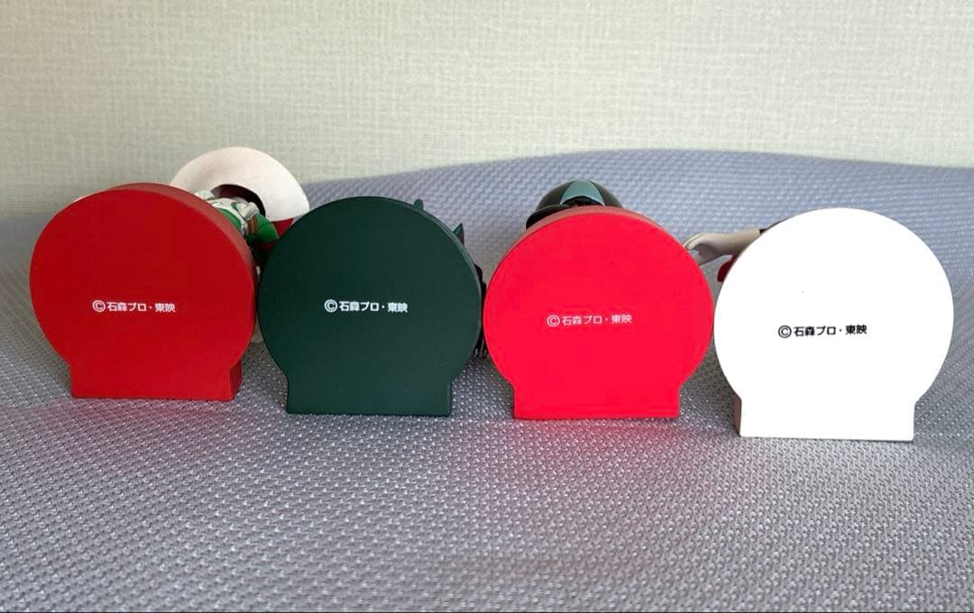 ボブルヘッド　ユラユラ首ふりマスコット　仮面ライダー　セット