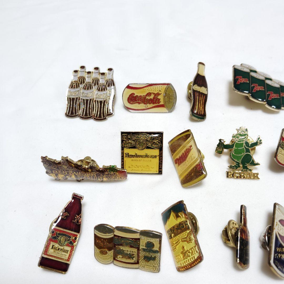 J*Ｋ様 ヴィンテージピンズ コカ・コーラ Budweiser 7upなど コレ