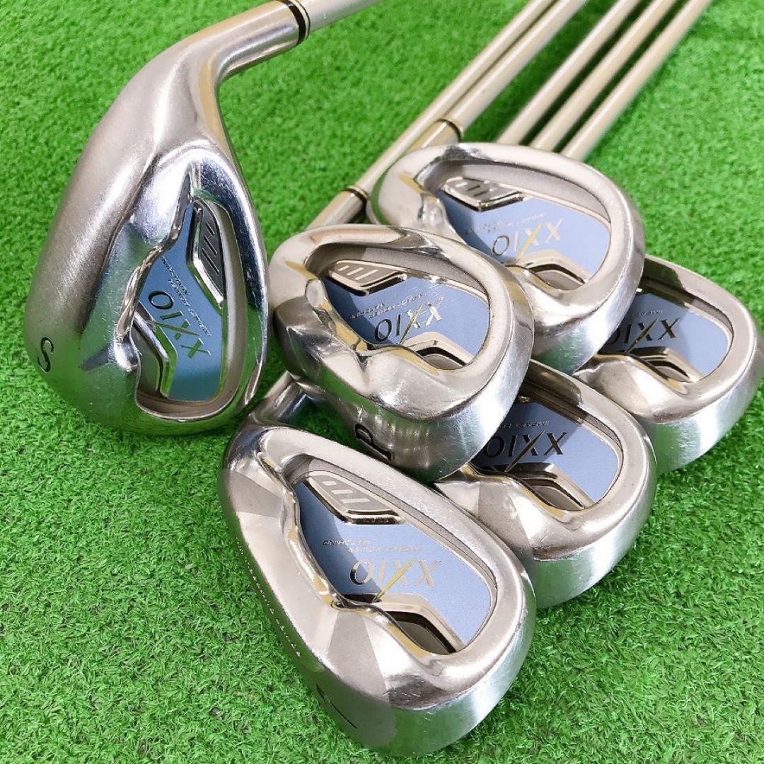 ツ23★希少カラー ゼクシオ6本レディースアイアンセット MP600L XXIO