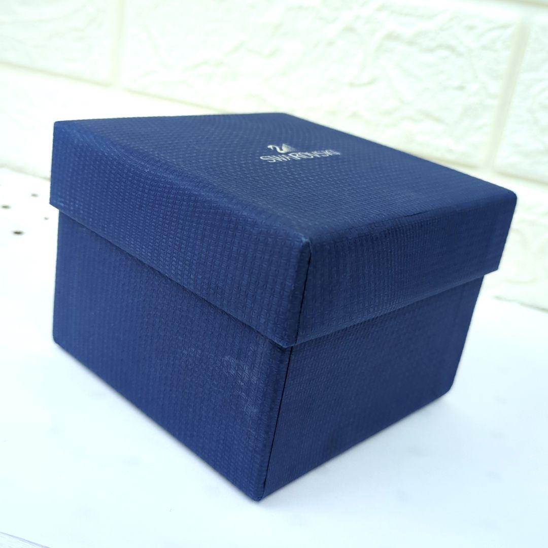 スワロフスキー ポインセチ 置物 ラインストーン 【極美品】