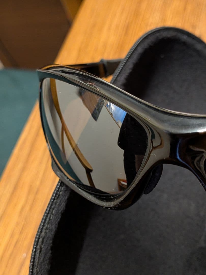 Oakley サングラス 009161-06 ブラック ケース付き　ピットブル