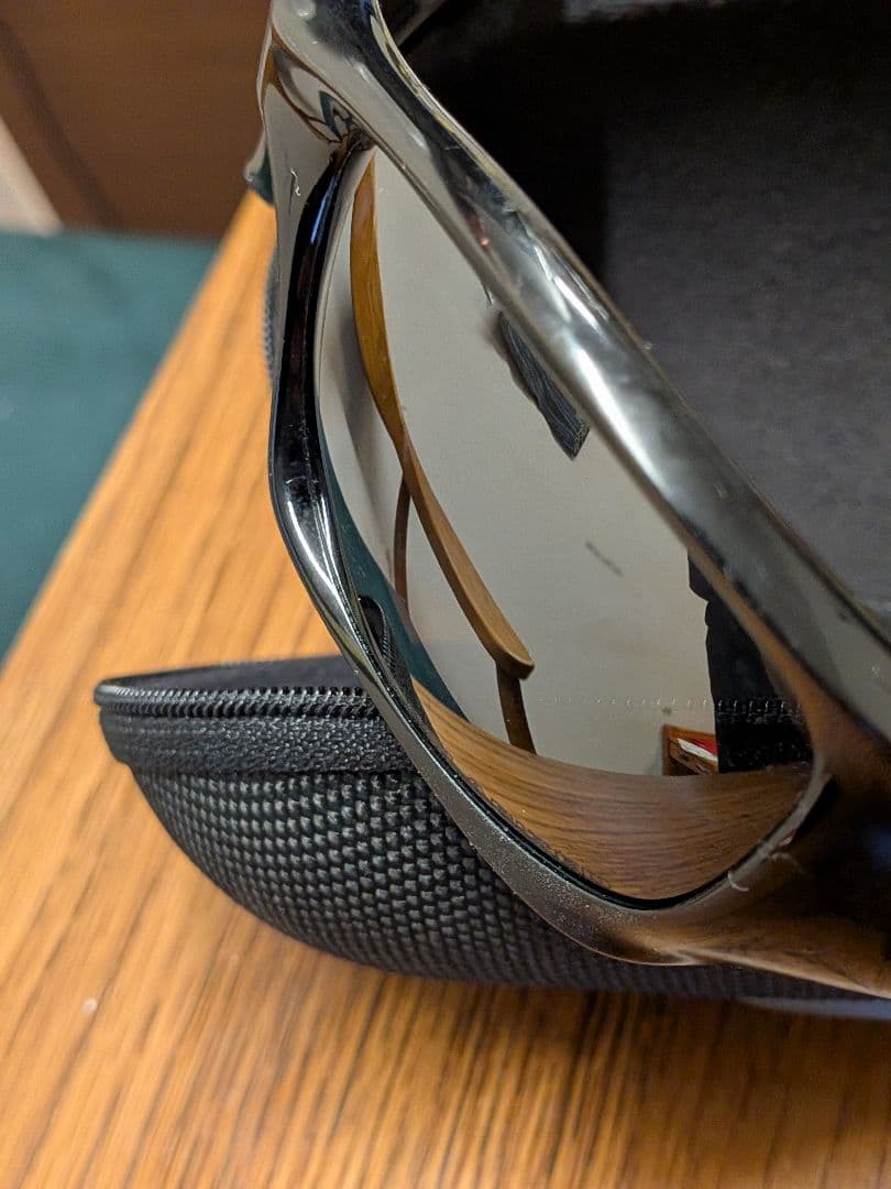 Oakley サングラス 009161-06 ブラック ケース付き　ピットブル