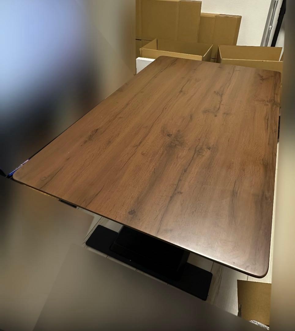 【11月13日まで】昇降テーブル LC-004 ブラウン