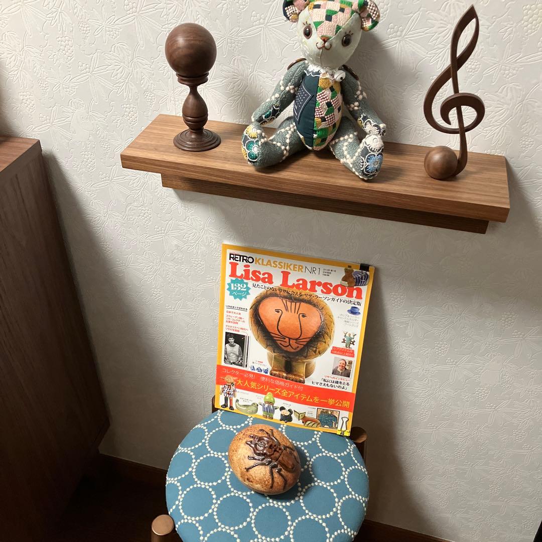 リサラーソン クワガタ ヴィンテージ 置物 グスタフスベリ Jie scope