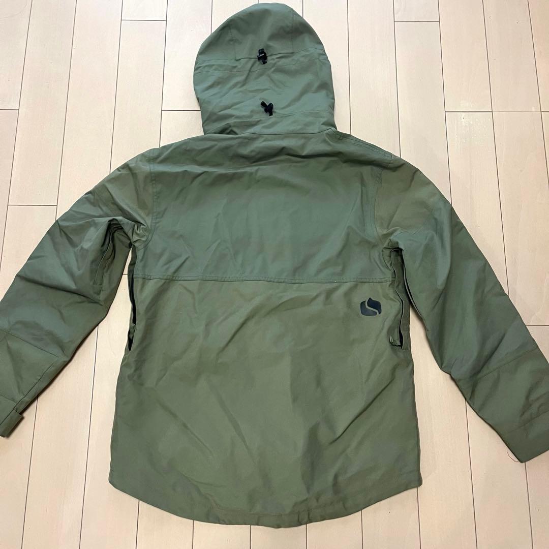 ②BONFIRE ボンファイア スノーボード 上下セット ジャケット、パンツ M