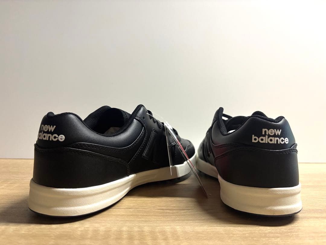 未使用 25.5cm 2E ニューバランスゴルフシューズUGC480PCブラック