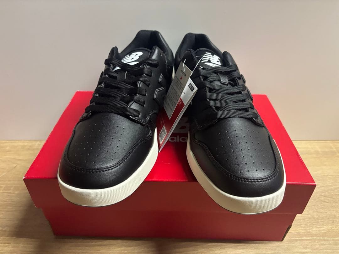 未使用 25.5cm 2E ニューバランスゴルフシューズUGC480PCブラック