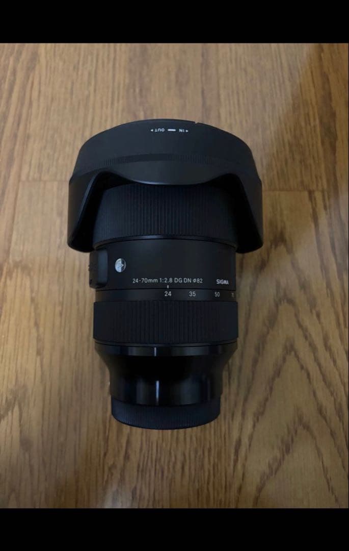 SIGMA 24-70mm F2.8 DG DN Art Eマウント 付属品完備